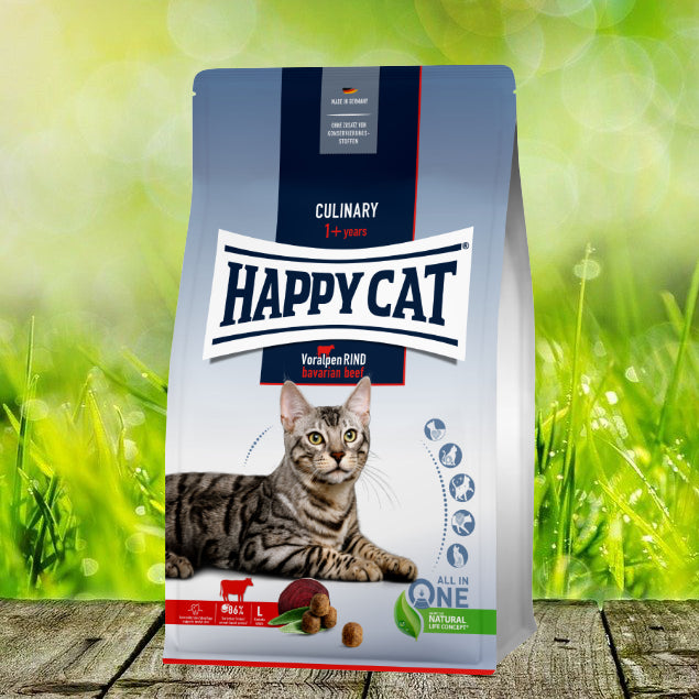 Happy Cat Culinary Adult Voralpen-Rind varianten 4kg