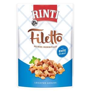 Rinti Filetto Jelly Huhn & Ente 24 x 100g