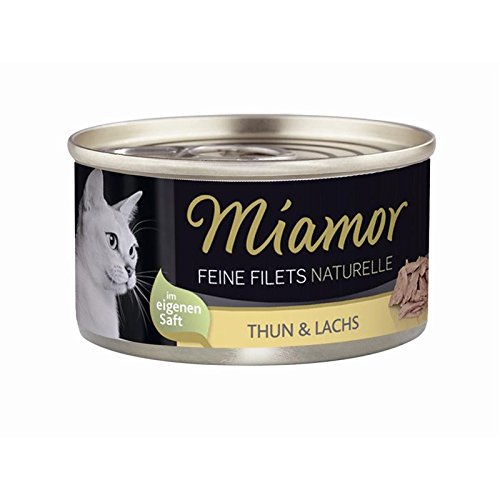 Miamor Feine Filets Naturelle Thunfisch & Lachs 24 x 80g