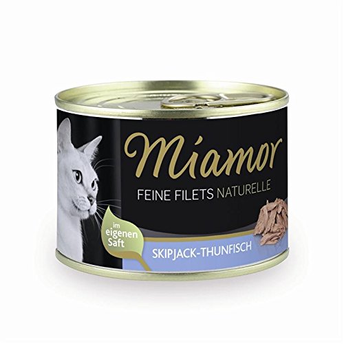 Miamor Feine Filets Naturelle Skipjack-Thunfisch 12 x 156g
