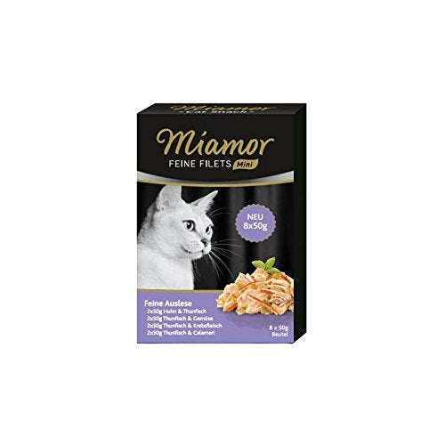 Miamor Feine Filets MP (4er Pack) - Mini Auslese - 4 x 8x50g