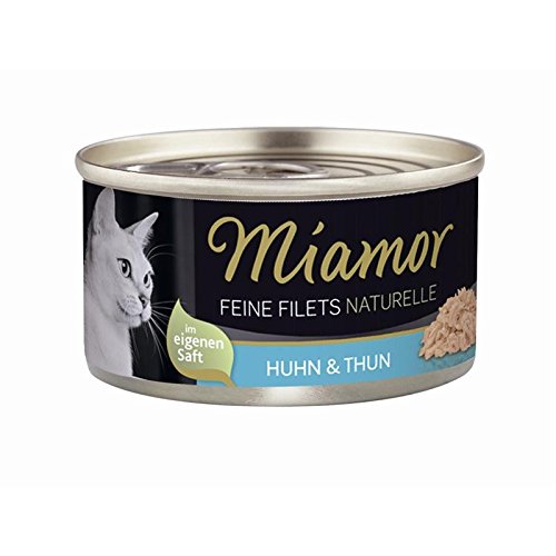 Miamor | Feine Filets Naturelle Huhn pur | 24 x 80 g