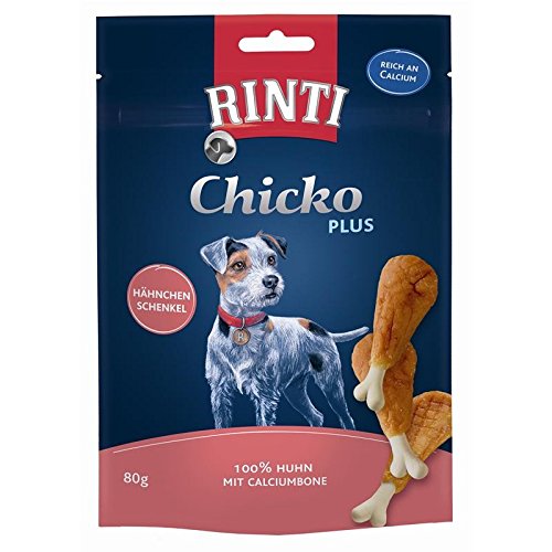 RINTI Chicko Plus Hähnchenschenkel mit Calcium 12 x 80g