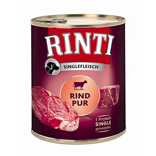 Rinti Singlefleisch Rind Pur 6 x 800g