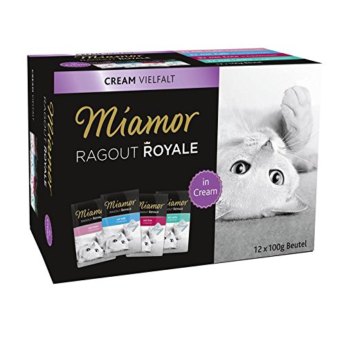 Miamor - Ragout Royale Pouch Multipack 12x100g (5er Pack) - Gourmet-Vielfalt in Cream