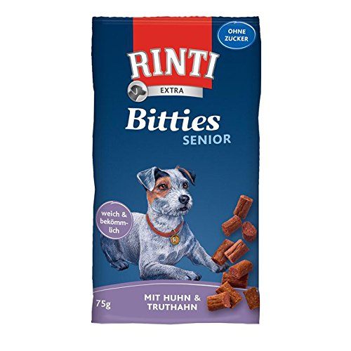 Rinti | Bitties Senior Huhn & Truthahn | 16 x 75 g