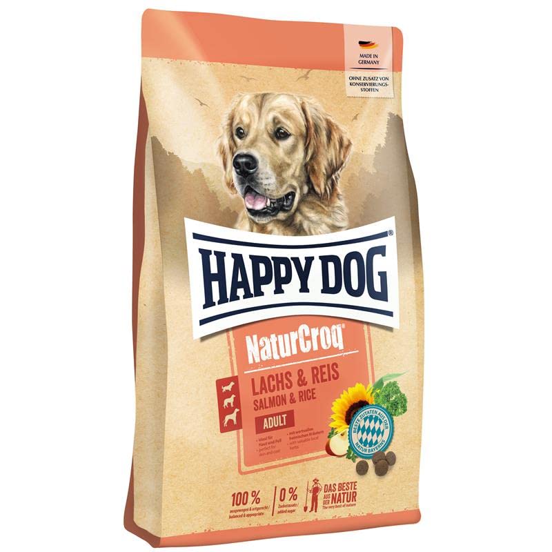 Happy Dog Trockenfutter NaturCroq Lachs & Reis | 4 kg