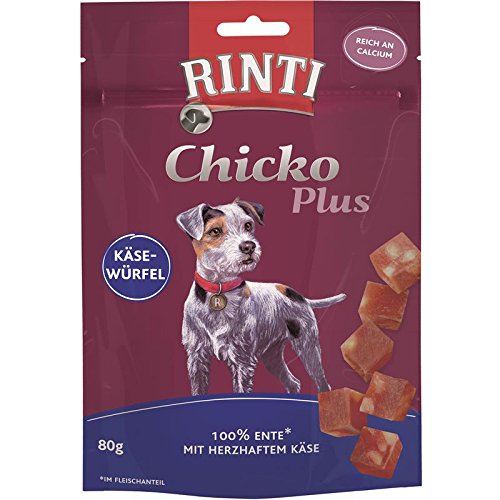 Rinti Chicko Käsewürfel mit Ente 12 x 80 g