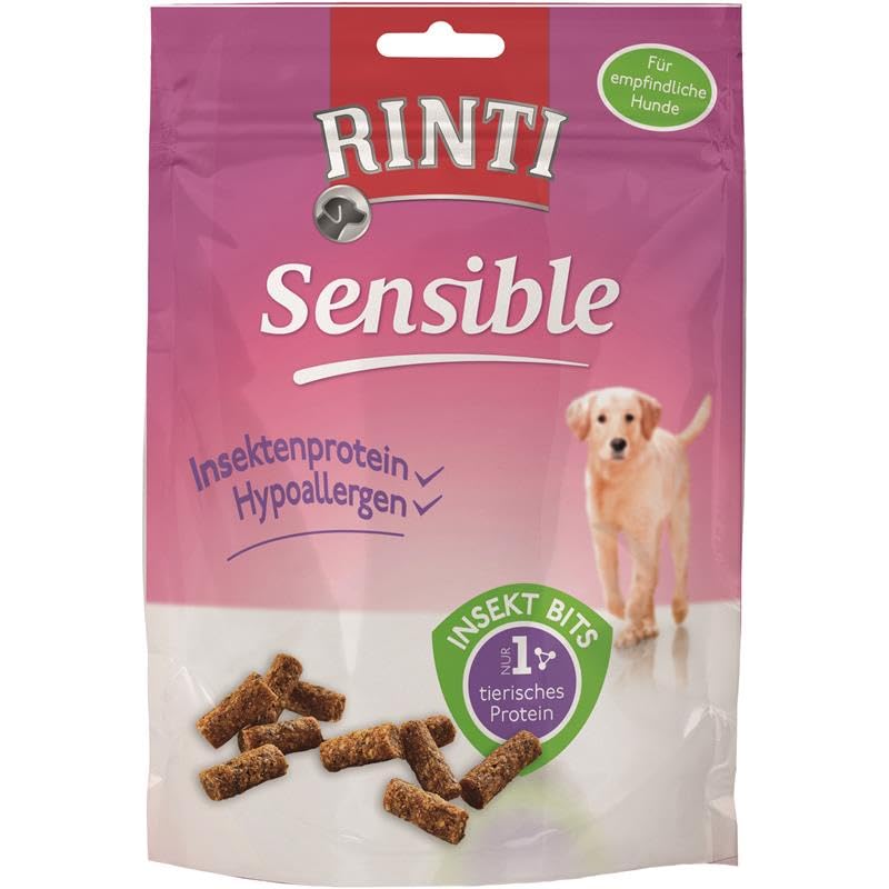 Rinti Sensible Insekt Bits mit tierischer Proteinquelle | 12x 50g