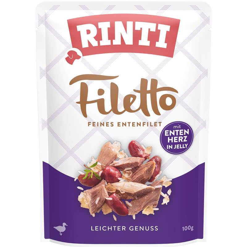 Rinti Filetto Jelly Ente & Entenherz | 24x 100g