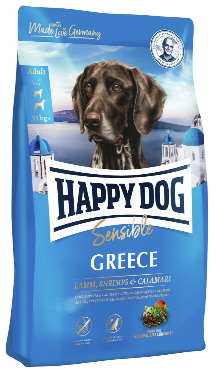 HAPPY DOG SUPREME SENSIBLE GREECE TROCKENFUTTER 1 x 11Kg