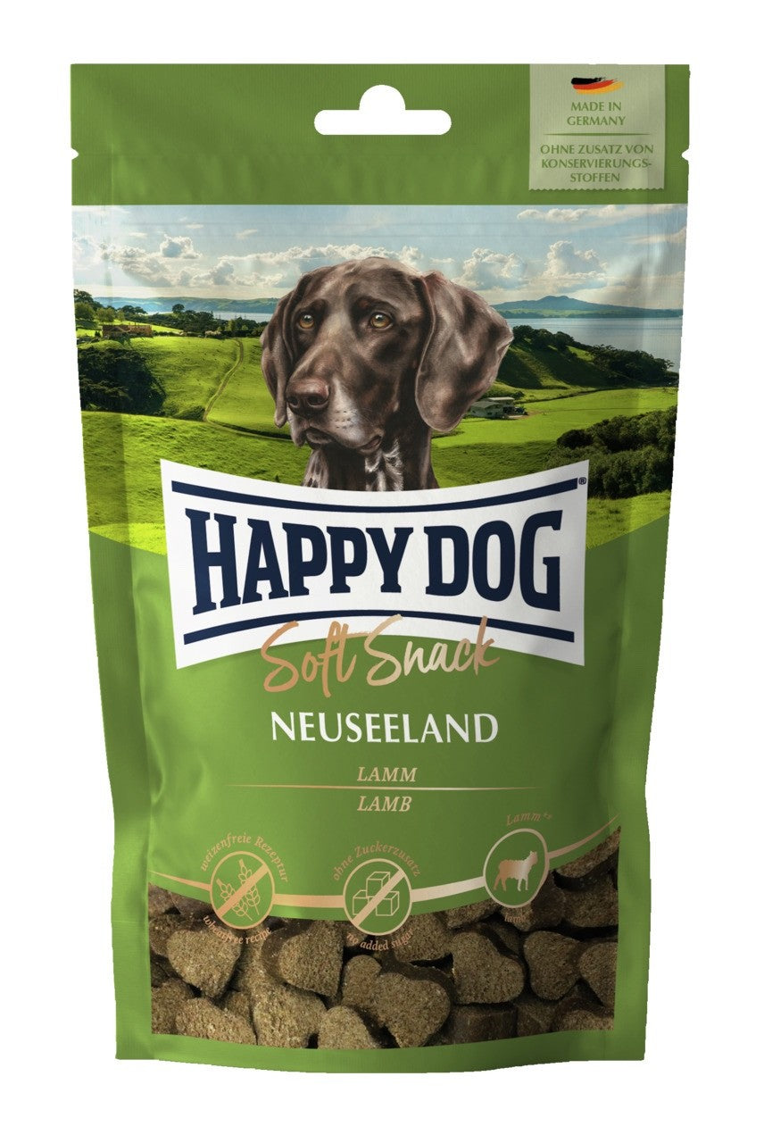 Vorteilspack HAPPY DOG SOFT SNACK NEUSEELAND HUNDESNACK 10 x 100g
