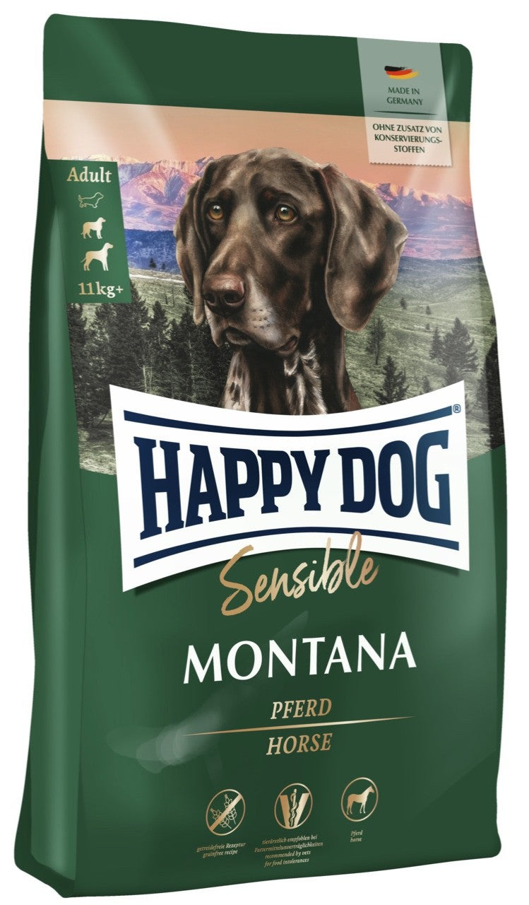HAPPY DOG SUPREME SENSIBLE MONTANA HUNDETROCKENFUTTER 1 x 4 Kg