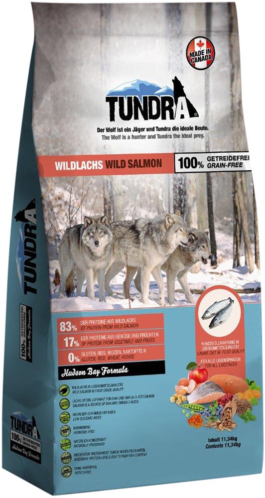 Tundra Hundefutter Wildlachs - getreidefrei 1 x 750 g
