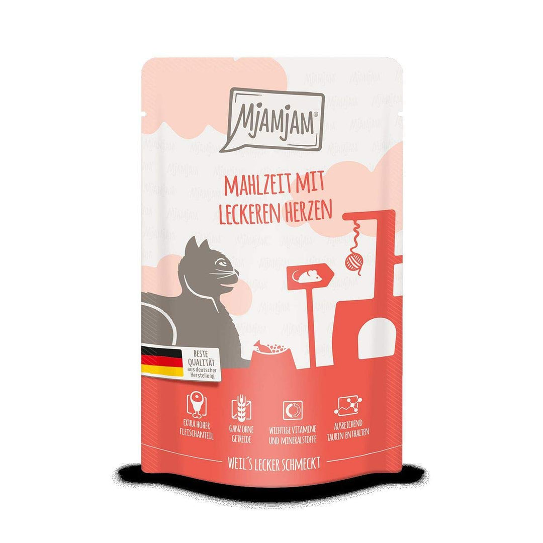 Mjamjam Mahlzeit mit leckeren Herzen - 12 x 125g