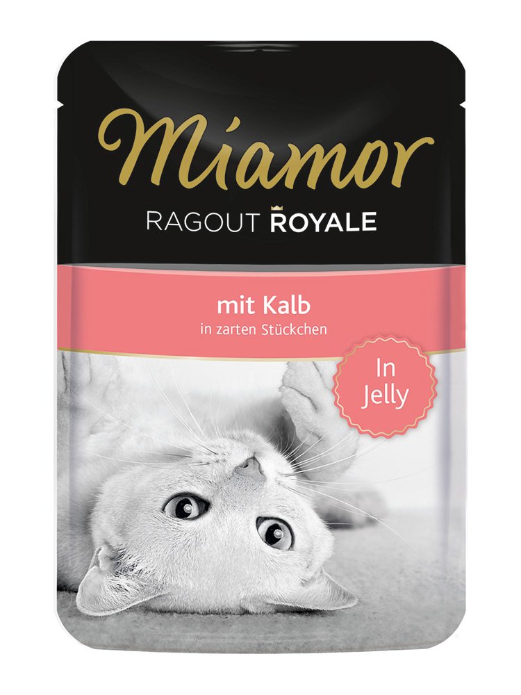 MIAMOR - Ragout Royale in Jelly | Kalb 22 x 100g