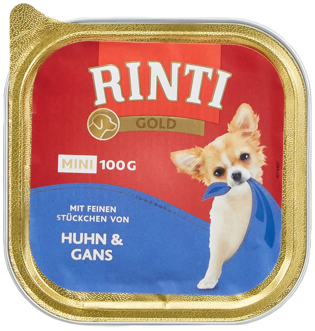 RINTI Gold mini Huhn & Gans 16 x 100g