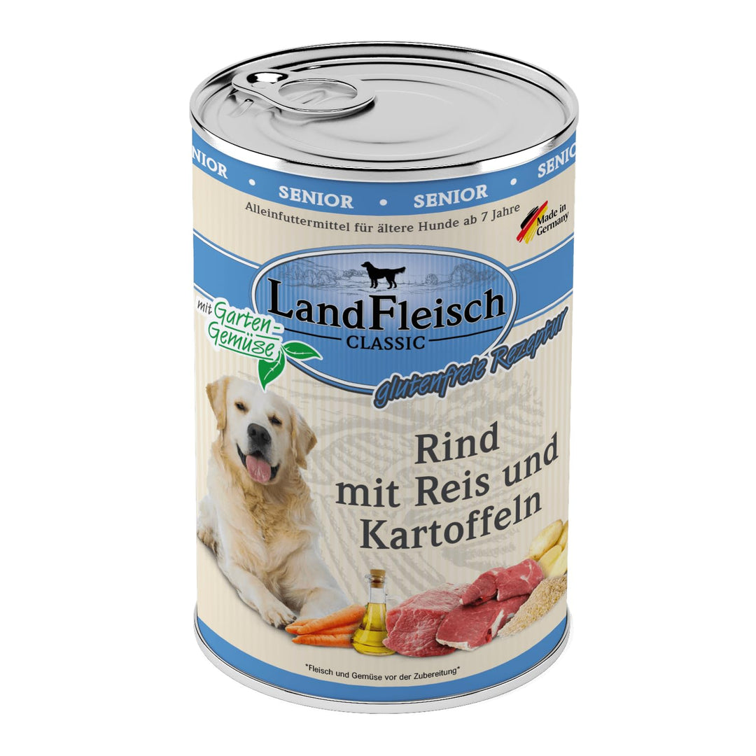 Landfleisch Senior Rind mit Kartoffeln | 6X 400g