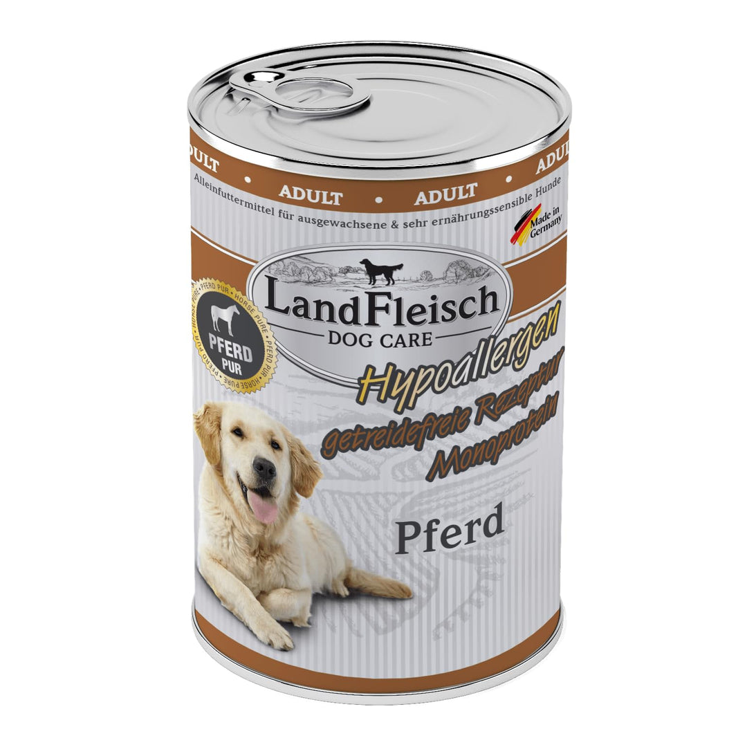 Landfleisch Dog Care Hypoallergen Pferd | 6X 400g