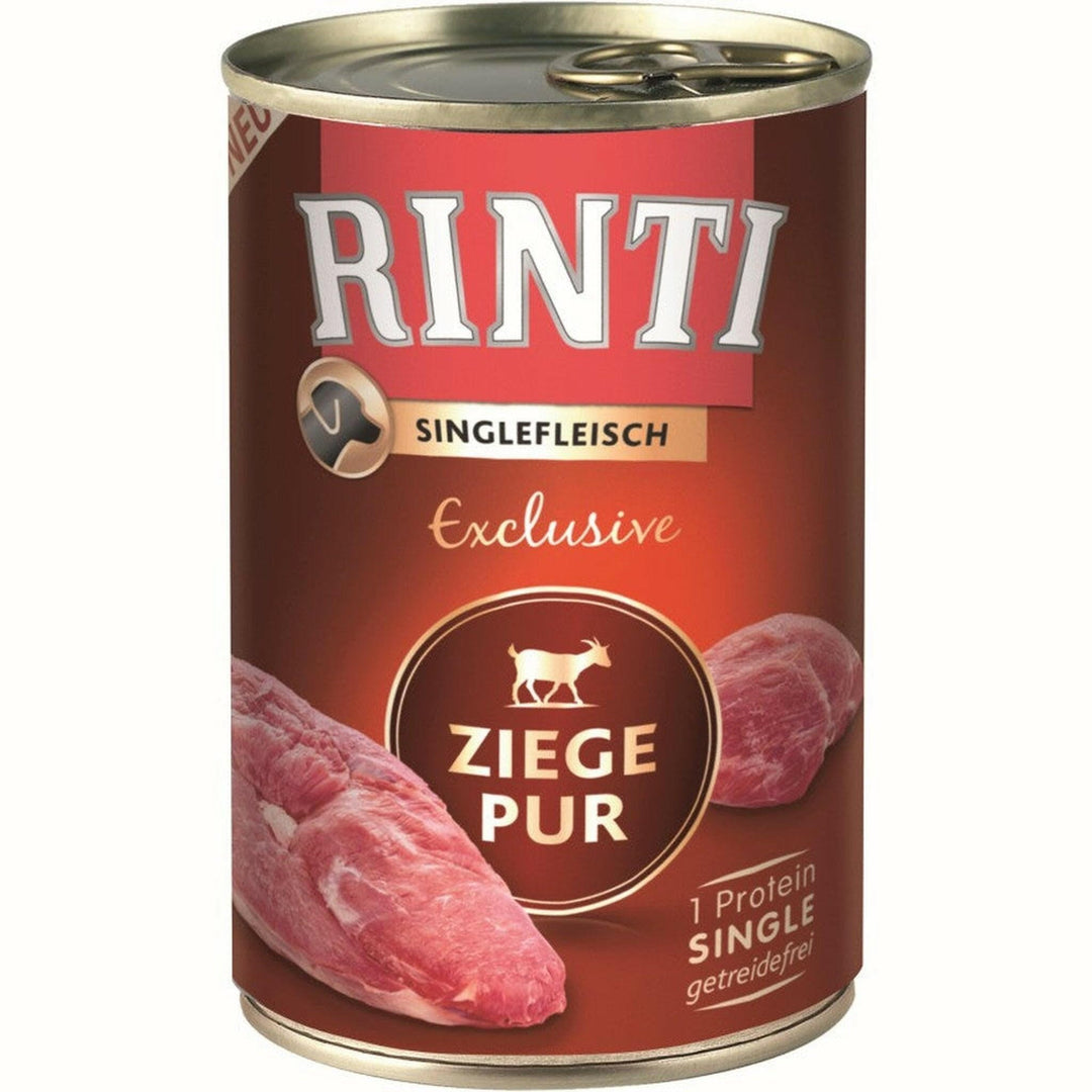RINTI Singlefleisch Exclusive Ziege Pur 12 x 400 g