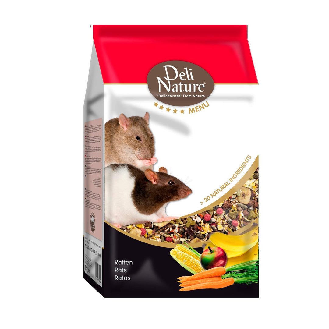 Deli Nature – Menü 5 Stars für Ratten – 1 x 2,5 Kg
