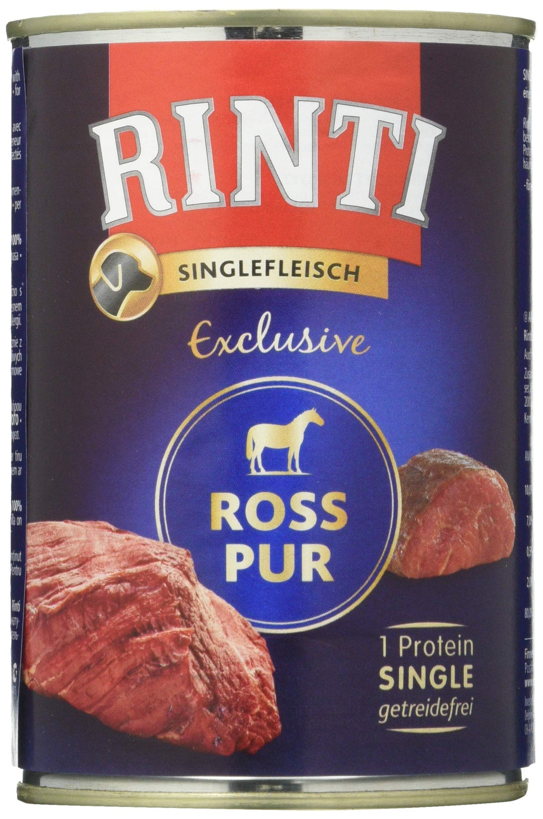 RINTI Singlefleisch Exclusive Ross Pur 12 x 400 g