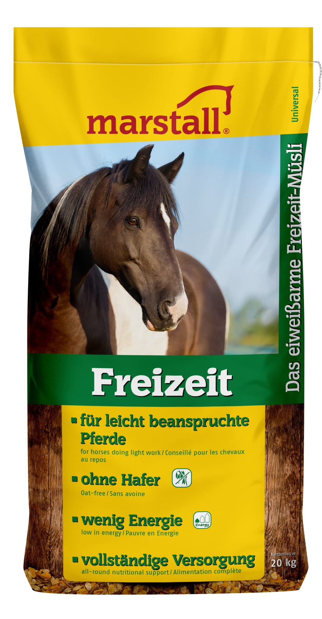 marstall Premium-Pferdefutter Freizeit, 1 x 20 Kg