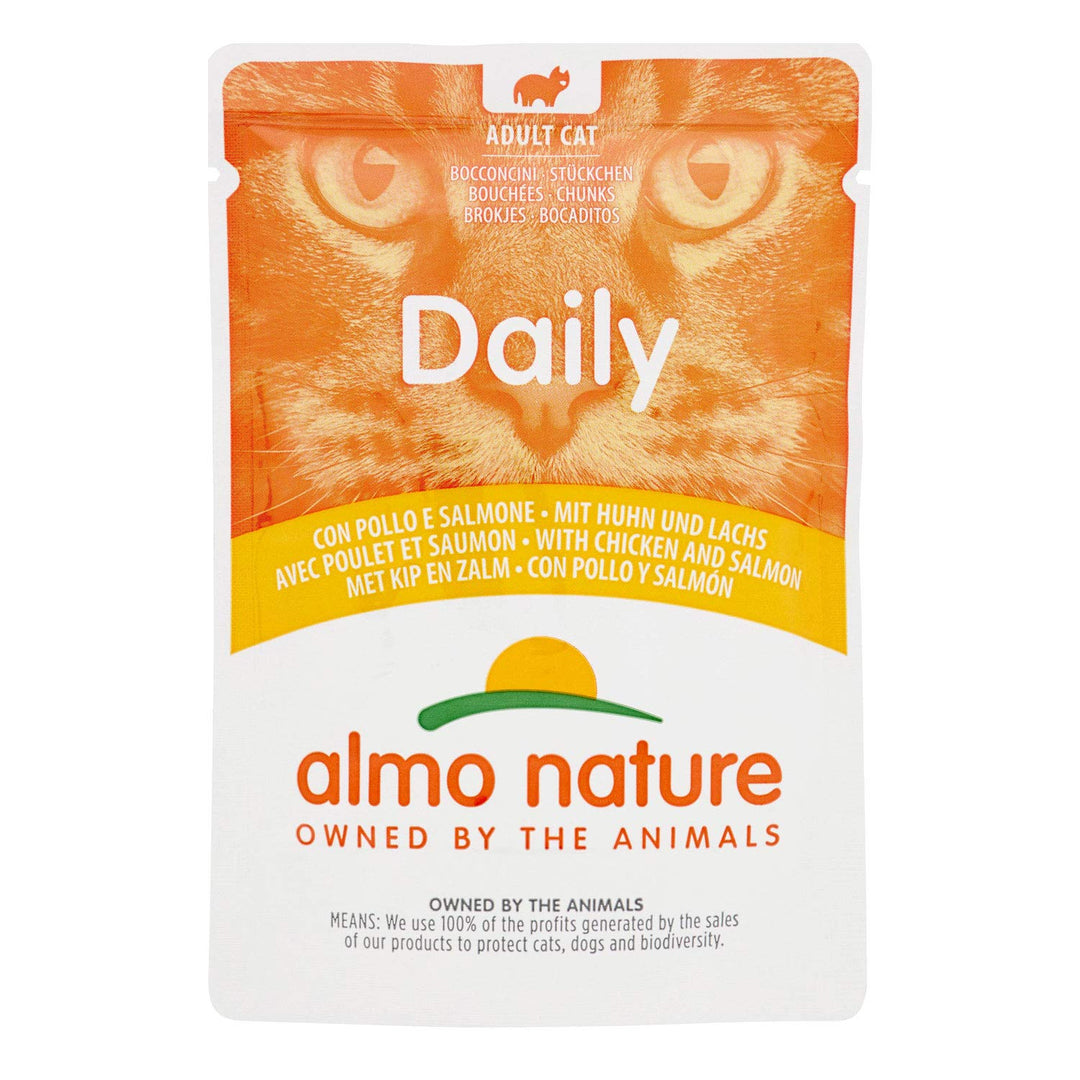 Almo Nature Daily Menu Huhn & Lachs 30 x 70g
