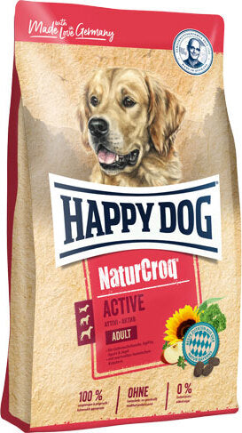 Hundefutter Trockenfutter Happy Dog NaturCroq Active 15kg