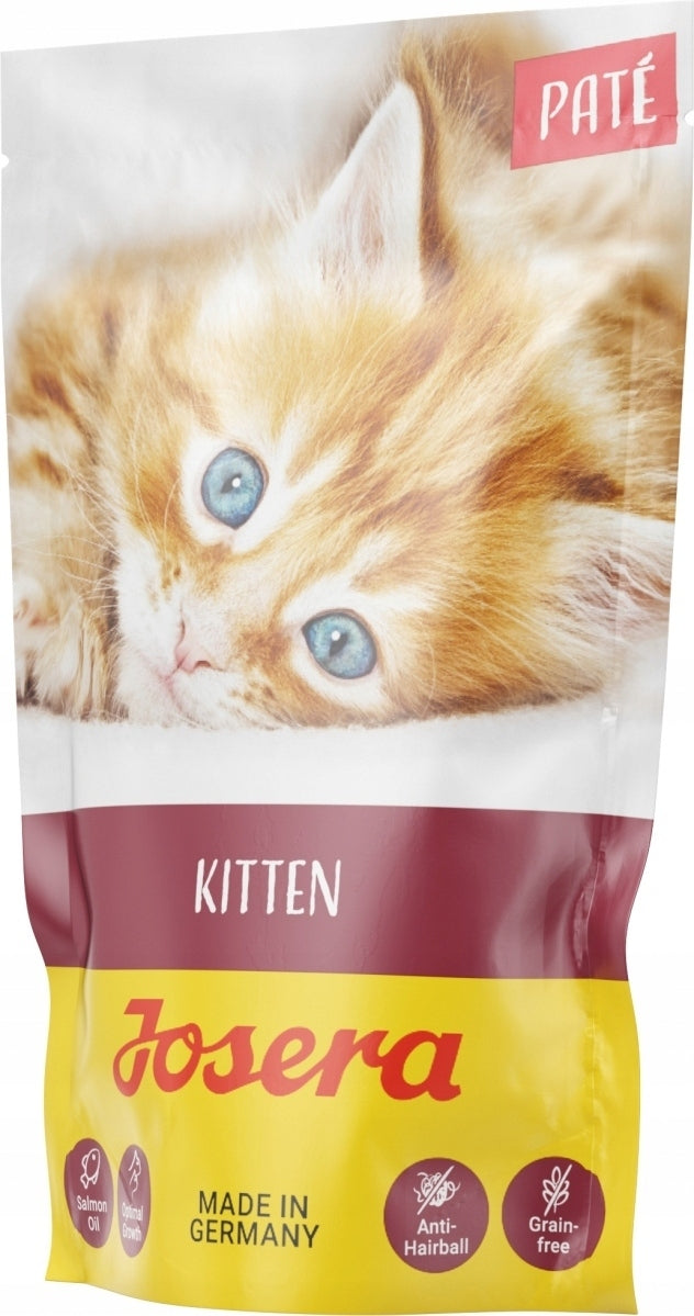 Katzen - Nassfutter JOSERA Paté Kitten, getreidefreies, 16x85 g