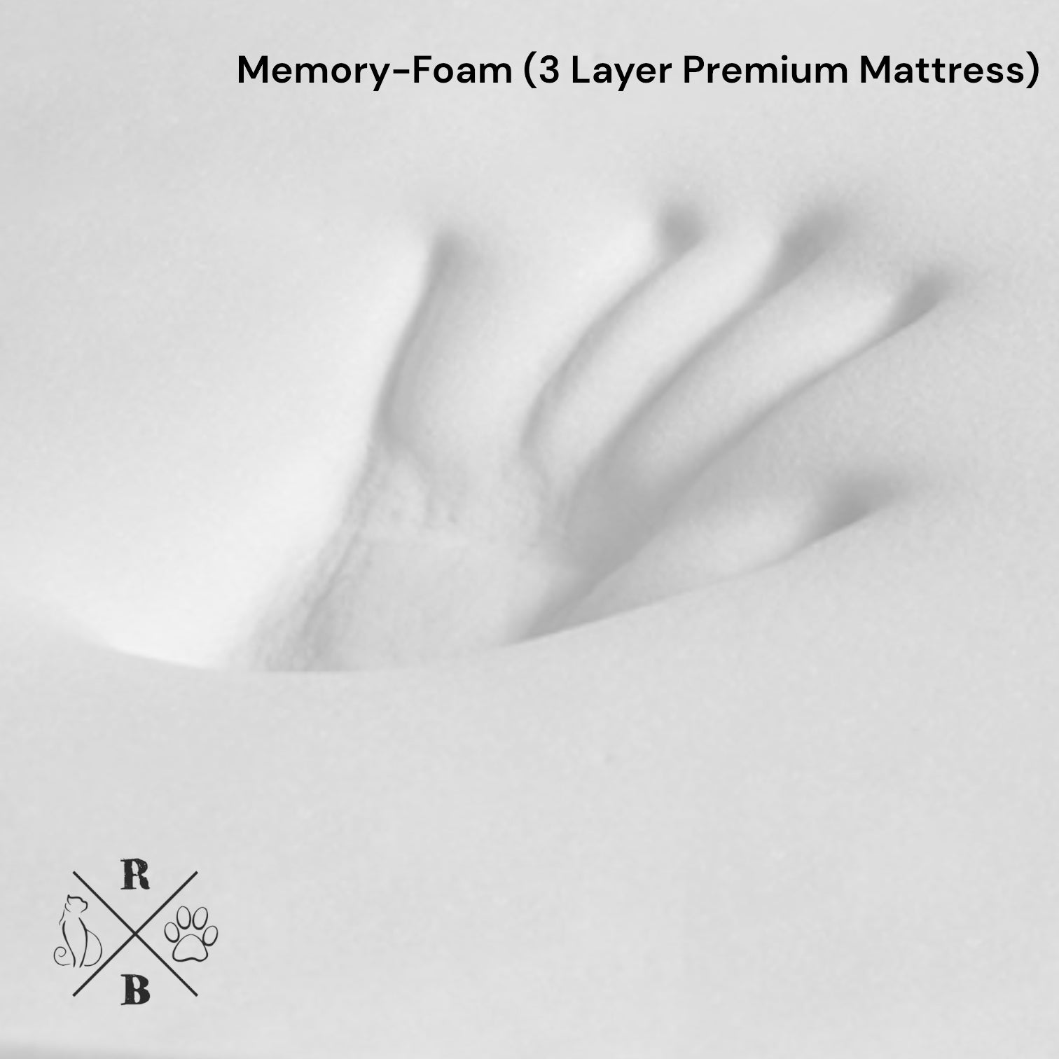Premium 3Schichten-Memory-Foam Matratze